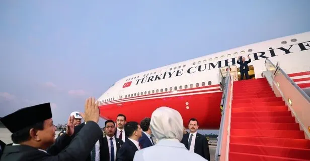 Başkan Erdoğan Endonezya’dan ayrıldı!