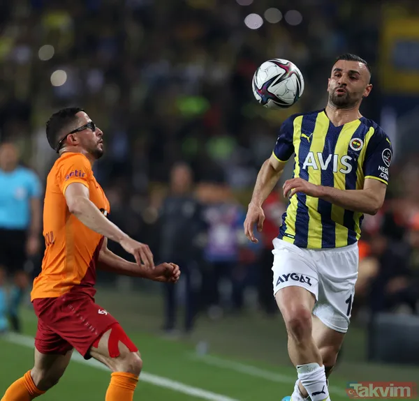 Fenerbahçe - Galatasaray derbisinden ekrana yansımayan kareler! Nefes kesen mücadele... - 32