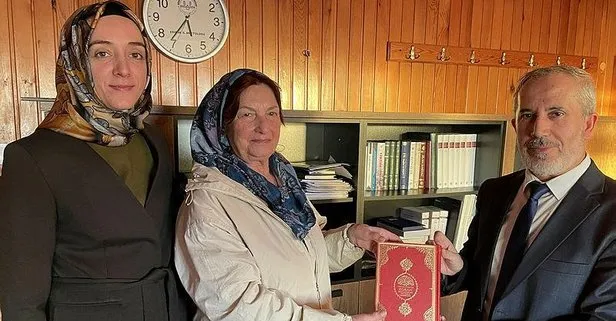 Hazreti Muhammed’in hayatından etkilenen 80 yaşındaki Bulgar kadın Müslüman oldu! Fatma adını aldı