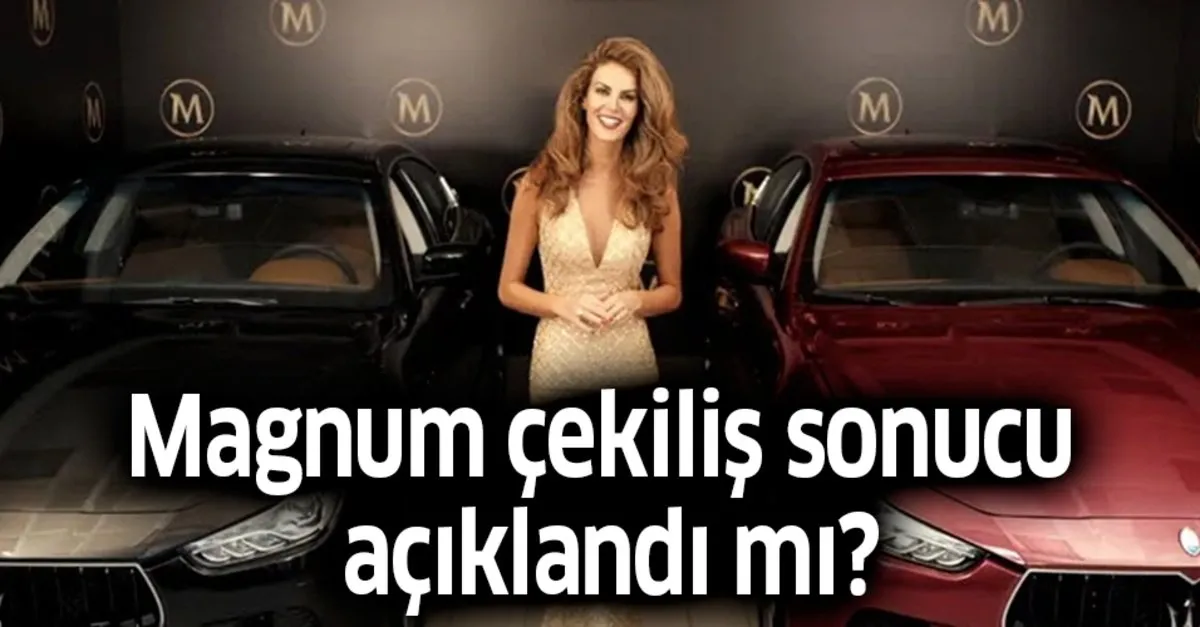 2019 magnum cekilis sonucu aciklandi mi