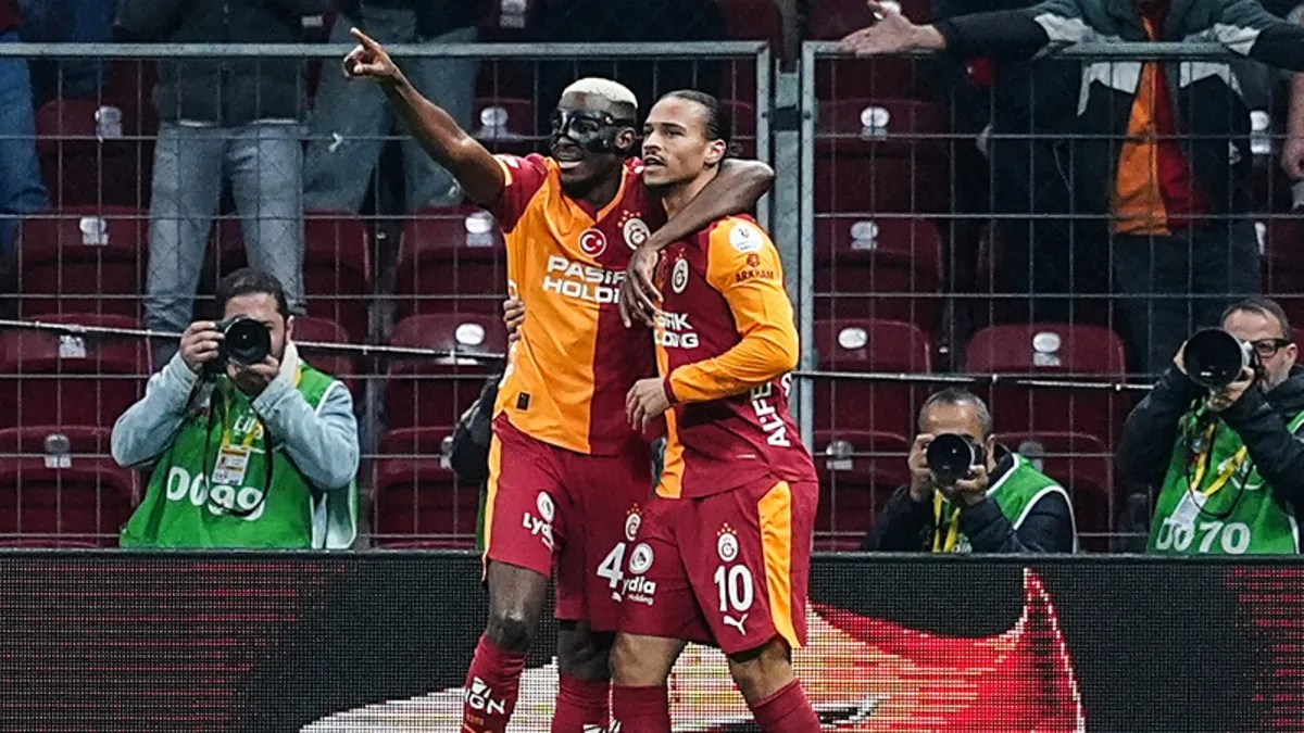 Leroy Sane derbiden sonra da attı