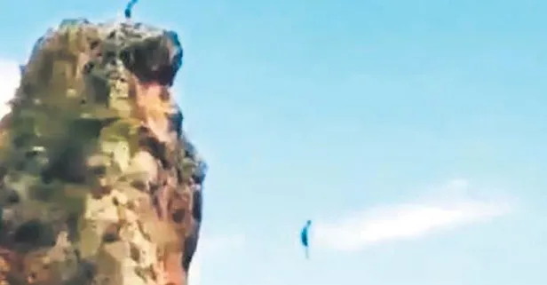 Antalya’da falezlerden atlayan genç ayağını vurdu, ekipler seferber oldu