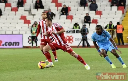 Sivas’ta puanlar paylaşıldı! MS: Sivasspor 1-1 Trabzonspor