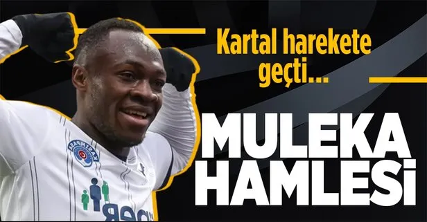 Beşiktaş Kongolu golcü Jackson Muleka için harekete geçti