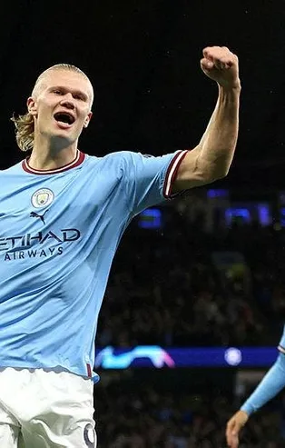 Erling Haaland yine sahneye çıktı! Manchester City, Kopenhag'a gol olup yağdı