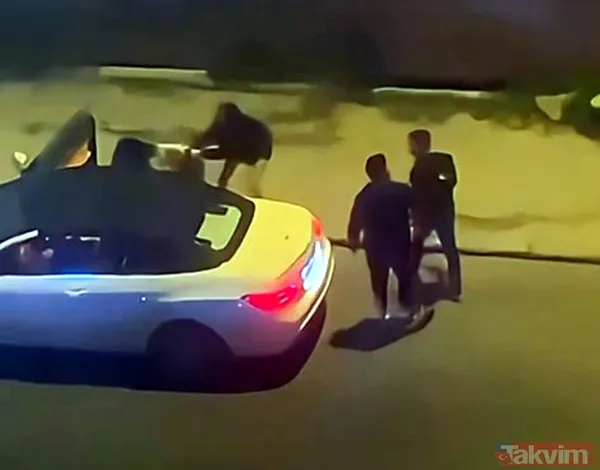 Avcılar'da şok görüntü: Kadını tekme tokat darbedip yerde sürüklediler - 2