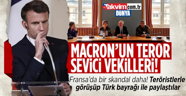 Fransa'da bir terör skandalı daha: Rönesans Partisi milletvekilleri, PKK/YPG elebaşlarını ağırladı