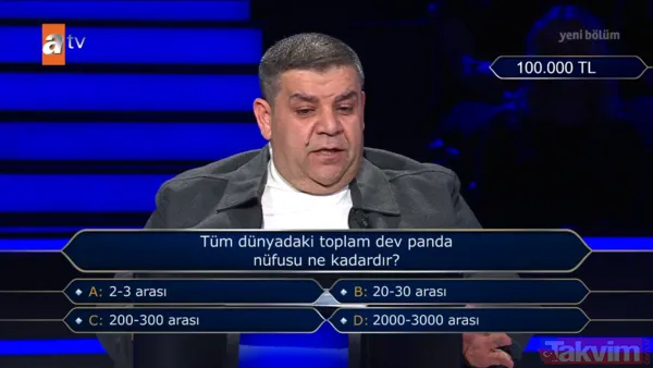 Büyük Finale Adım Adım: Tüm Jokerlerini Harcadı Yarışma Boyunca Stratejik Ve Sakin Bir Performans Sergileyen Mehmet Said Yılmayan, 100 Bin Tl Değerindeki Baraja...