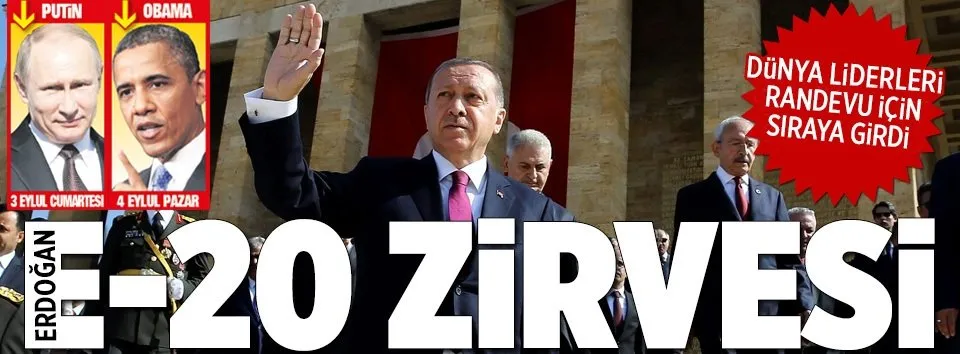 G-20’de moda Erdoğan
