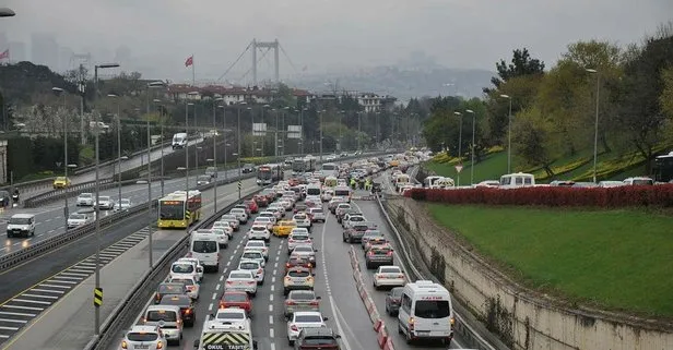 Son dakika: 58 saatlik sokağa çıkma kısıtlaması sonrası İstanbul’da trafik yoğunluğu | İstanbul yol durumu