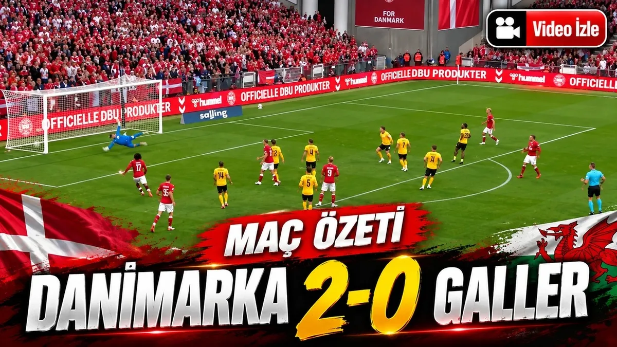 Danimarka 2-0 Galler | Özet