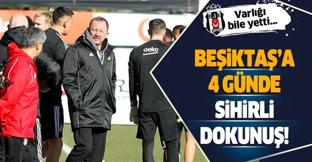 Beşiktaş’a 4 günde sihirli dokunuş! Sergen Yalçın’ın varlığı bile yetti...