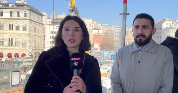 Yeni yılın ilk güçlü mesajı Galata'dan: Özgür Filistin! TÜGVA Başkanı İbrahim Beşinci takvim.com.tr'ye konuştu: Bugün İsrail askerine korku verdik