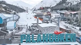 Palandöken’de sezon açıldı! Yapay karla pistler kayakçılara hazır