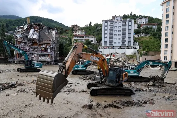 Kastamonu Bozkurt'ta sel felaketi sonrası arama kurtarma çalışmaları sürüyor - 5