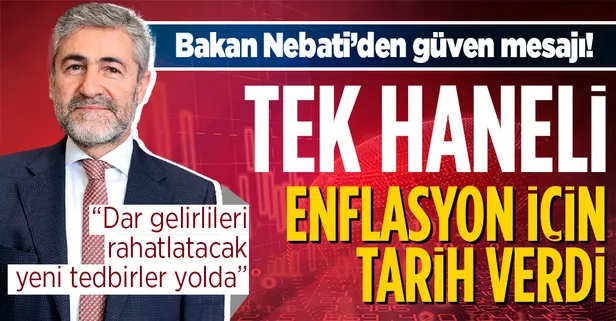 Hazine ve Maliye Bakanı Nebati'den enflasyon mesajı: Paketlerle dar gelirlileri rahatlatacak tedbirleri alıyoruz
