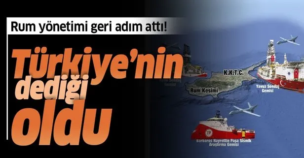 Rum yönetimi geri adım attı! Flaş Türkiye açıklaması