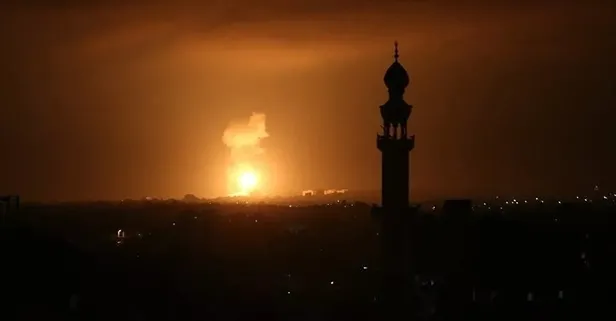 Son dakika: İsrail Gazze'ye yeniden saldırdı!