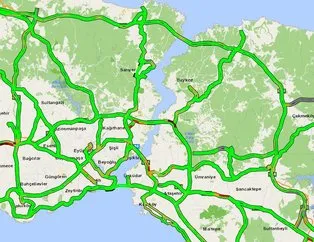 İstanbul trafiğinde tam kapanma etkisi