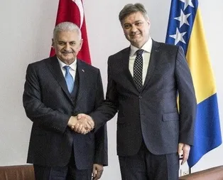 Yıldırım, Zvizdic’i kabul etti