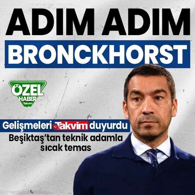 Bronckhorst ile sıcak temas: Beşiktaş yönetimi yeni teknik direktör konusunda adım attı