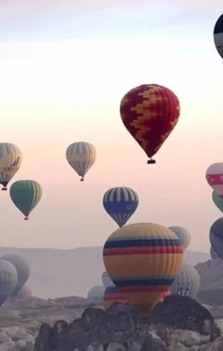 Kapadokya 420 bin kişiyi ağırladı