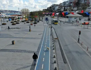İstanbul'da sessizlik! Sokaklar ve caddeler 23 Nisan'da boş kaldı