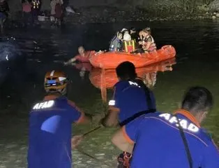 Dicle kıyısında mahsur kalan 21 kişi kurtarıldı