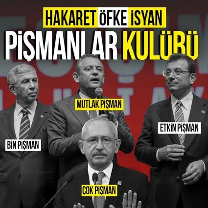 Pişmanlar Kulübü: CHP! | Mutlak bölünme