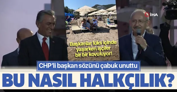 İşten çıkarma yok diye söz veren CHP'li başkan İsmail Uygur işçi kıyımı yaptı