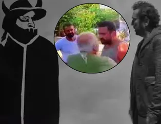 Halil Sezai'nin klibindeki 'şapkalı şeytan figürü' darp ettiği Hüseyin Meriç mi? Dayakçı Halil Sezai kendisini bakın nasıl savundu