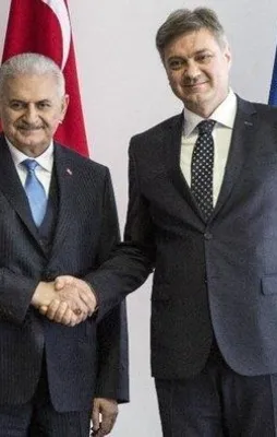 Yıldırım, Zvizdic'i kabul etti