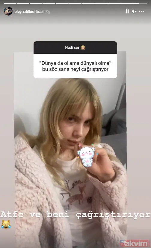 Aleyna Tilki soru-cevap yaptı büyük Messi hayranı çıktı ve değerlendirdi! İşte Aleyna Tilki'nin flaş Messi yorumu - 12