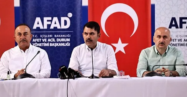 3 bakandan orman yangını açıklaması