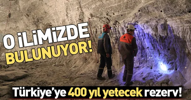 Çankırı'da, Türkiye'ye 400 yıl yetecek rezerv!