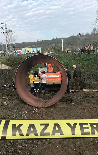 Kocaeli'de acı olay! Göçük altında kalan işçinin cansız bedenine ulaşıldı
