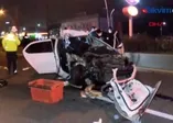 Ankara'da korkunç kaza! 2 ölü, 2 yaralı