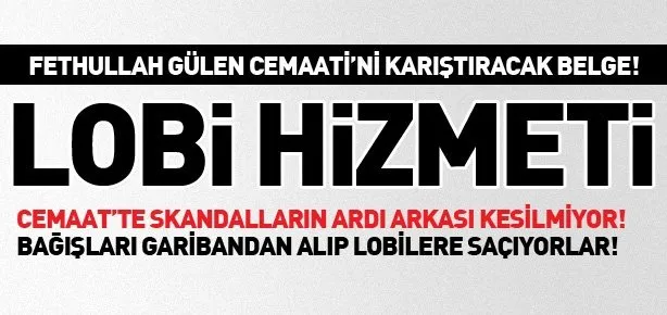 Cemaat’i karıştıracak belge!
