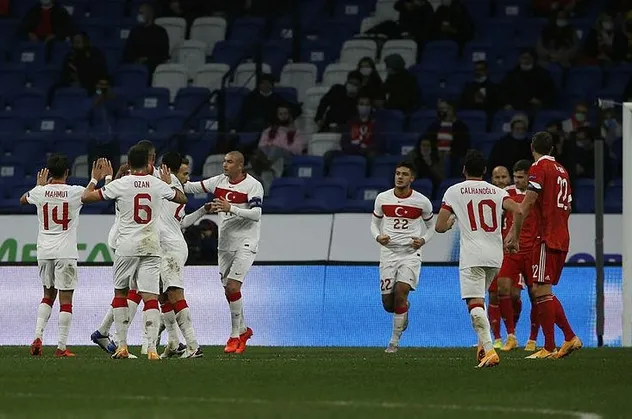 Rusya 1-1 Türkiye | MAÇ SONUCU