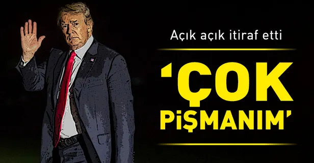 Donald Trump'ın Sessions pişmanlığı