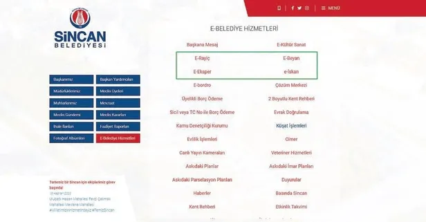 Sincan Belediyesi pandemi döneminde de hizmette sınır tanımıyor! Akıllı belediyecilik