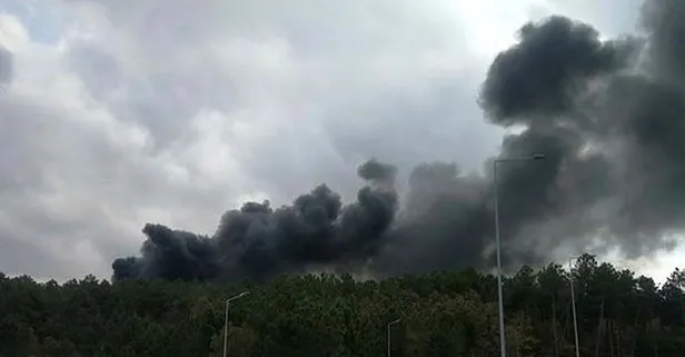 Son dakika: İstanbul Çekmeköy’de askeri bölgedeki ormanlık alanda yangın
