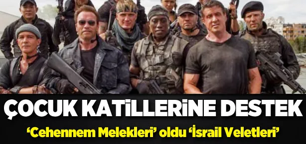 Ünlü isimlerden katil devlete destek