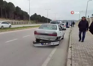Sinop’ta trafik kazası: 2 yaralı