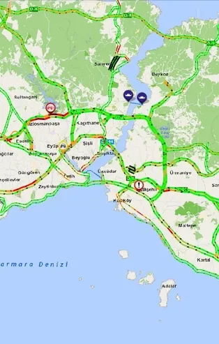 Son dakika: İstanbul trafiğinde koronavirüs etkisi! Caddeler bomboş kaldı