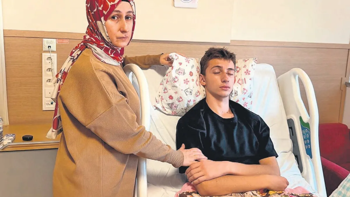 Konya'da patlayan torpil 16 yaşındaki çocuğun bir gözünü aldı