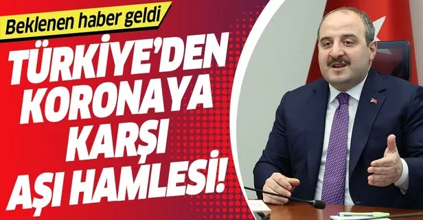 Varank'tan aşı müjdesi