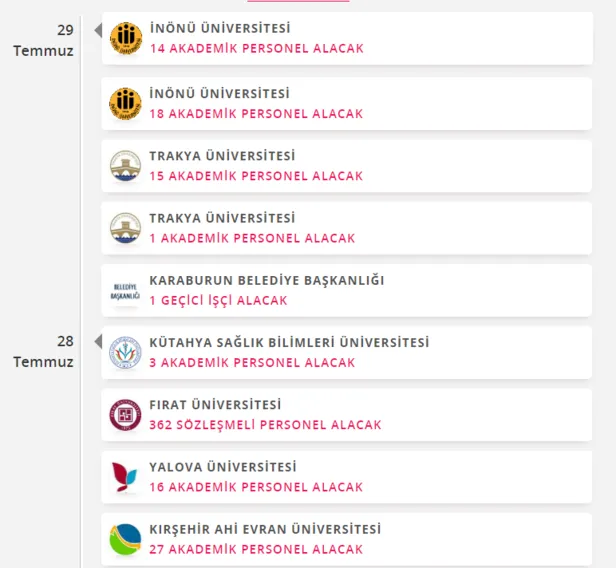 Belediyelere onlarca farklı ilanla memur alımı yapılacak (büro memuru ,mühendis, memur, itfaiye eri, zabıta memuru alımları)-2