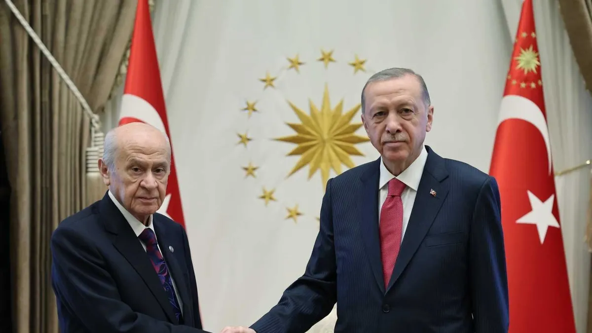 MHP lideri Devlet Bahçeli: ’’Cumhurbaşkanımızın yanındayız!’’
