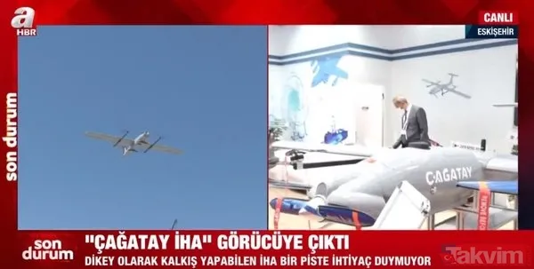 SON DAKİKA: Türkiye'nin ilk bulut altı İHA'sı Çağatay görücüye çıktı - 4